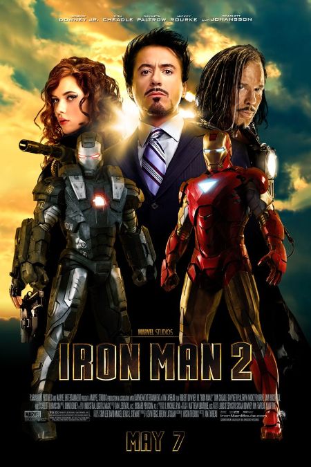Poster of second Iron Man film